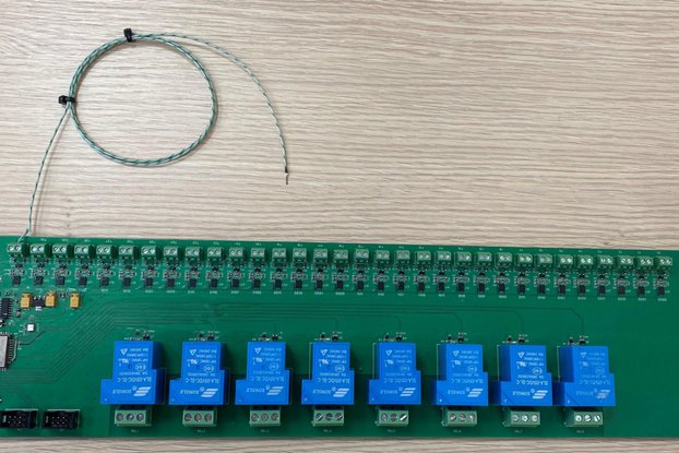 32 Channel Thermocouple reader and 8 Relays ,ESP32