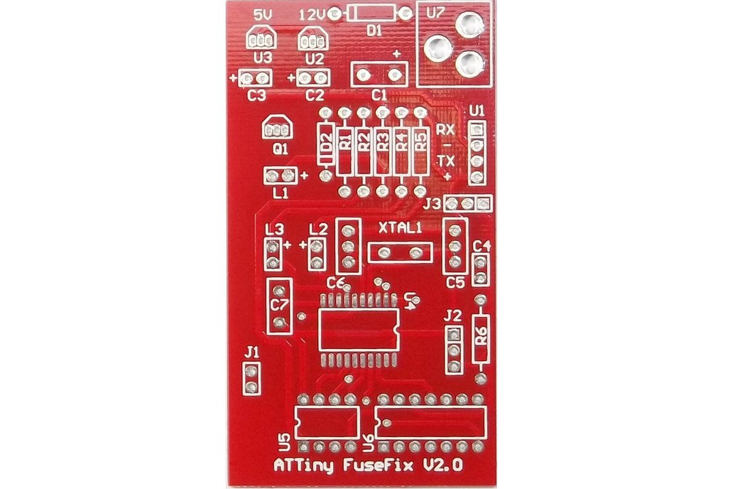 ATTINY Fuse Programmer/Fuse Doctor Blank PCB 1