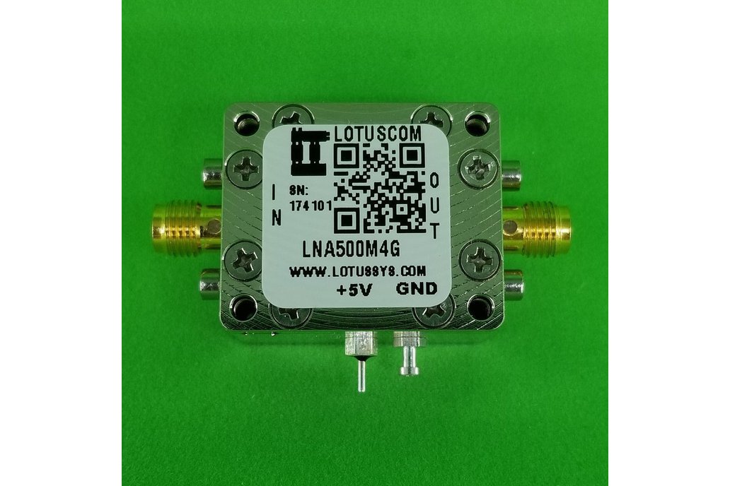 Amplifier LNA 1.3dB NF 500MHz to 4GHz 1