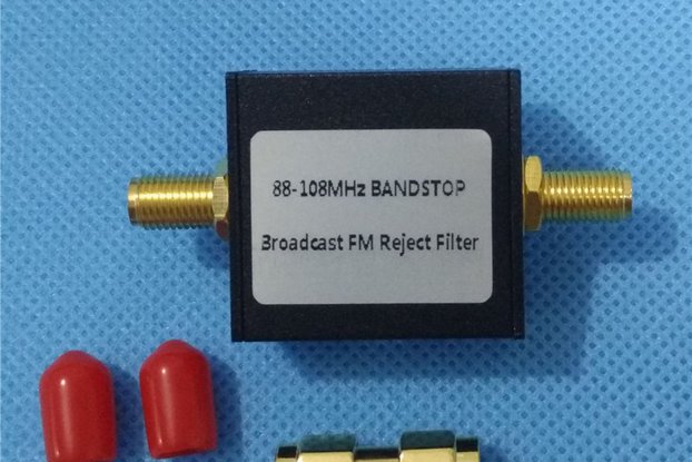 Broadcast FM Band Stop Filter 88 - 108 MHz FM Trap