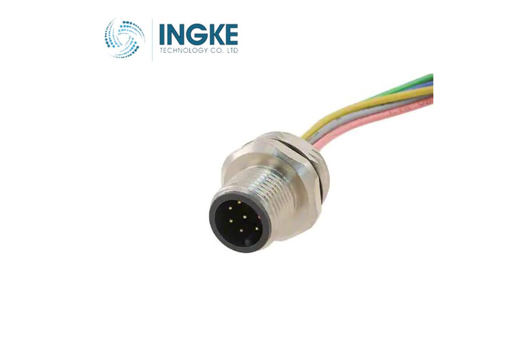M12 Connector YKM12-M108ASFC-500 Conec 43-01011 1