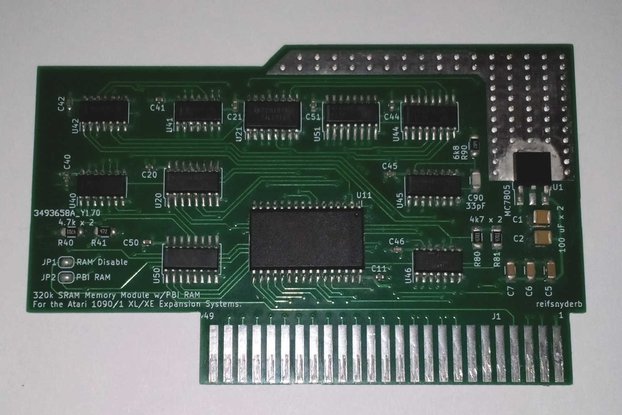 320k Memory Upgrade For the Atari 1090XL/1091XL