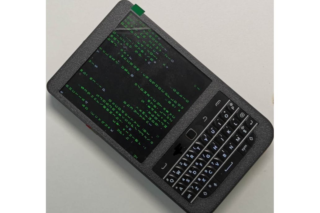 HackberryPi Cyberdeck Handheld with Q20 Keyboard 1