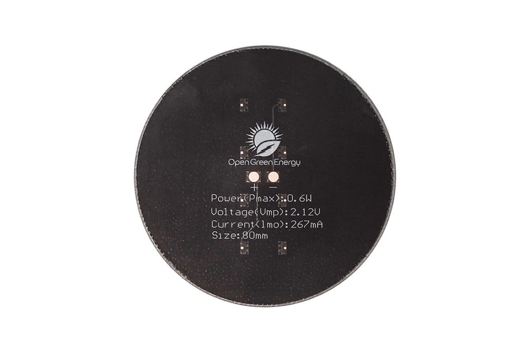 Waterproof Mini Solar Panel 0.6W/2V 1