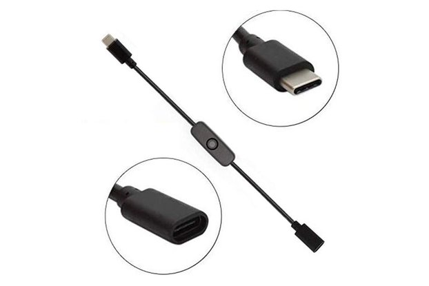 USB-C Power Switch USB Type C for Raspberry Pi 4