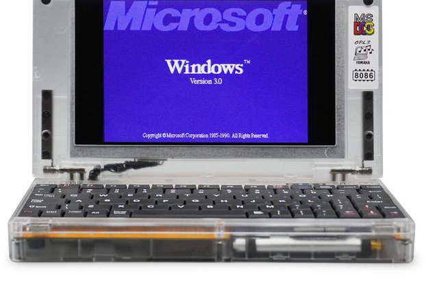 Pocket 8086 Laptop Retro Computer DOS VGA
