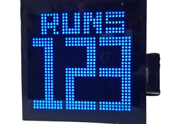 DIY Digital Cricket Scoreboard Module- 32cmx32cm