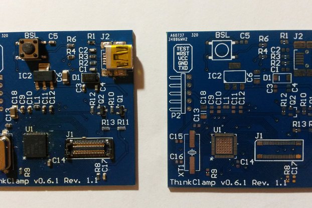 ThinkPad USB keyboard adapter v0.6.1 Rev 1.1 (PCB+receptacle)