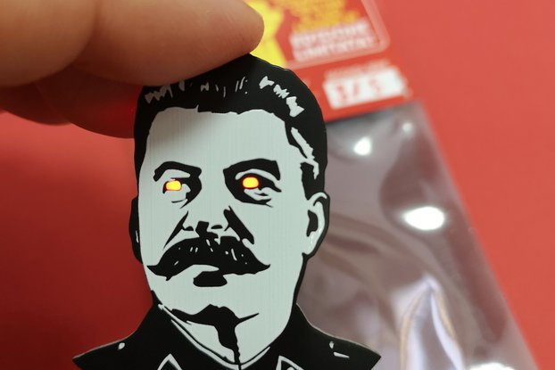 Stalin Electronic Badge