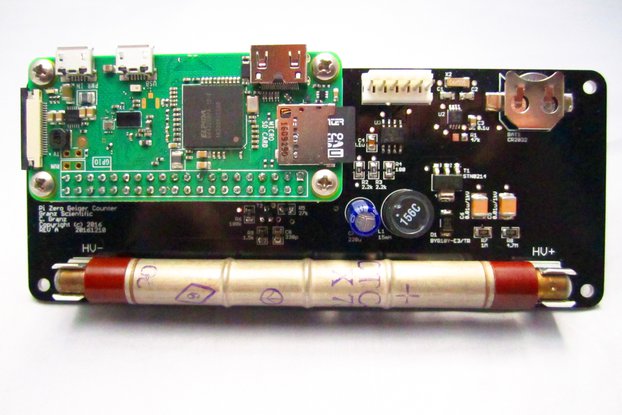 Raspberry Pi Zero IoT Geiger Counter