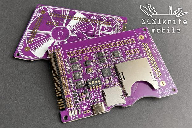 SCSIknife mobile - ZuluSCSI™ compatible emulator