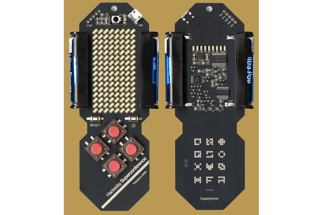 2016 Hackaday Superconference Badge 1