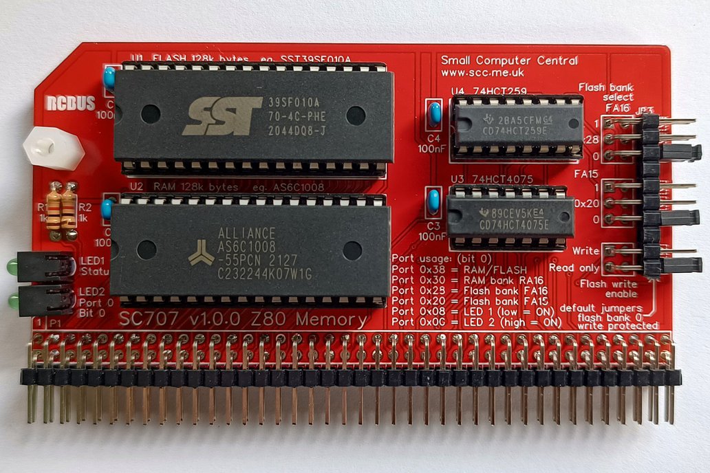SC707 RCBus-80pin Paged Memory Kit 1