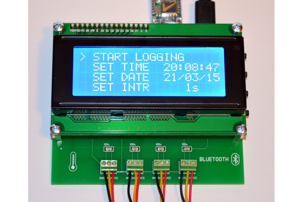 Bluetooth Temperature Data Logger with External Sensor - Klipspringer