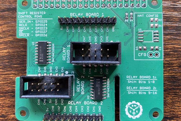 16-Relay Control Board for Raspberry Pi