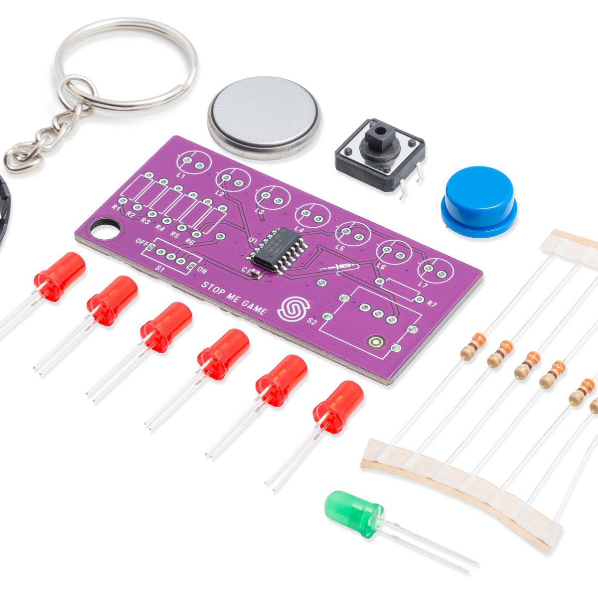 Stop Me game Solder kit from Soldered Electronics on Tindie