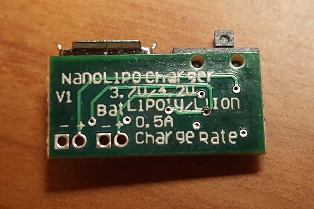Nano Lipo Charger Switch