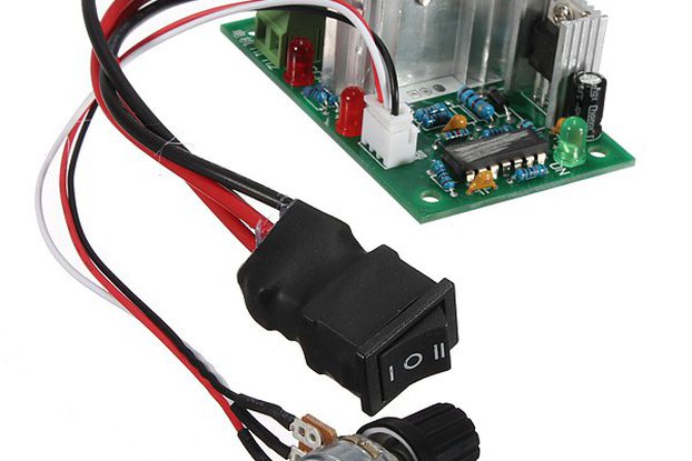  DC Motor Speed Switch Controller