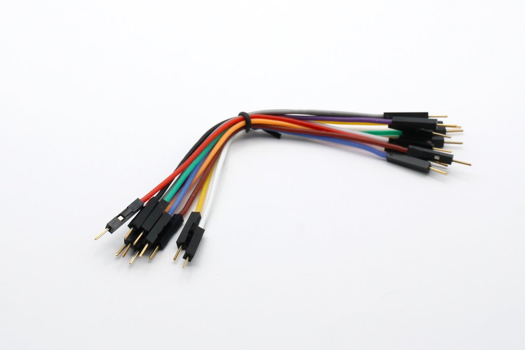 Silicone Male-to-Male 10cm Jumper Wires (10 Pack ) 1