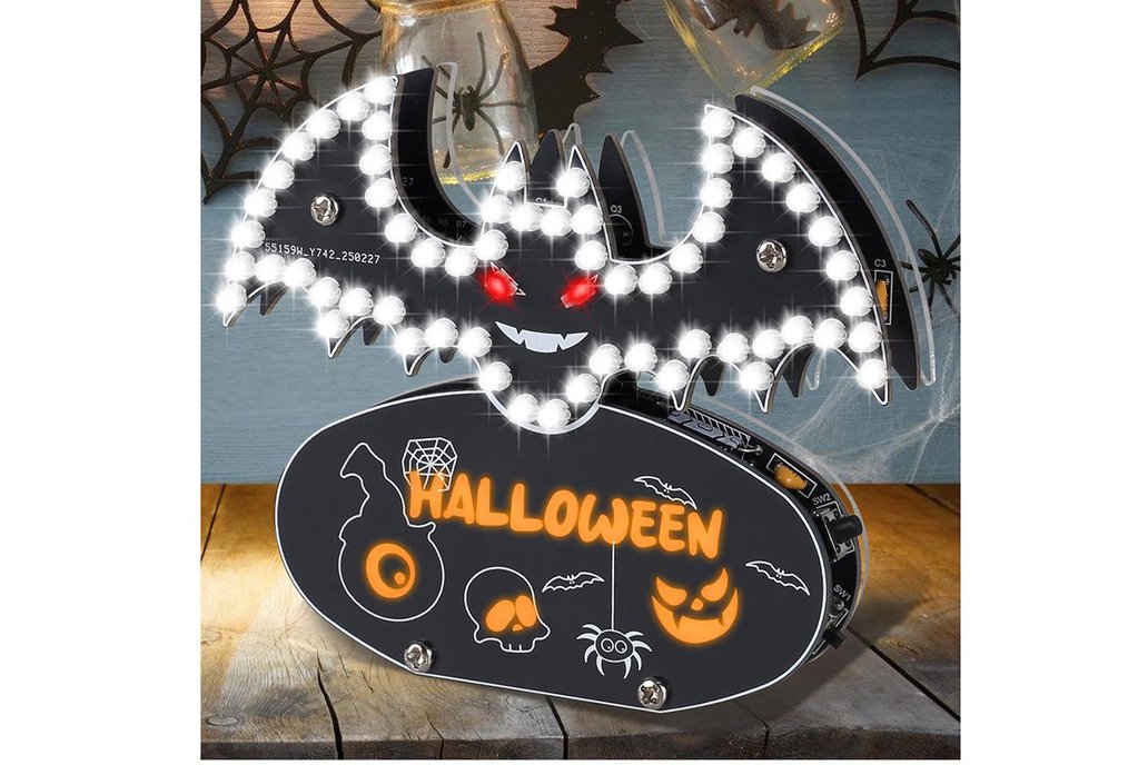 Halloween Bat Soldering Practice Kit 1