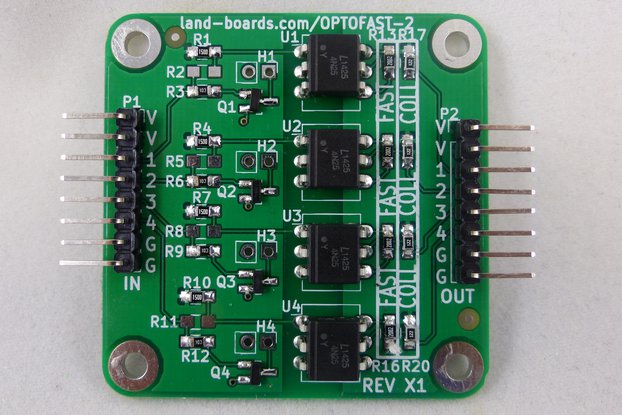 Four Channel OptoCoupler Card (OPTOFAST-2)