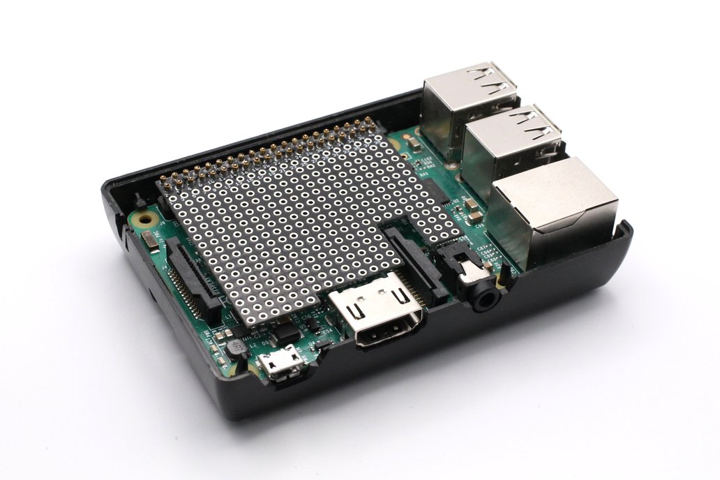 Custom Protoboard for Low-Profile Raspberry Pi Fit 1