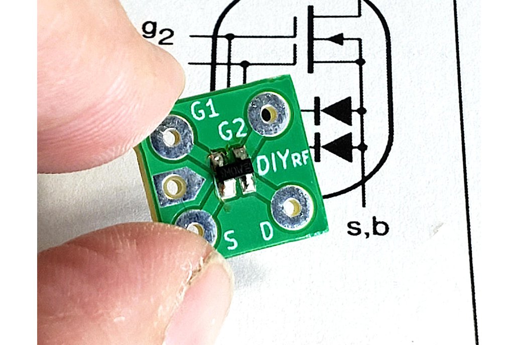 Dual Gate MOSFET Breakout Boards / Qty: 3 1