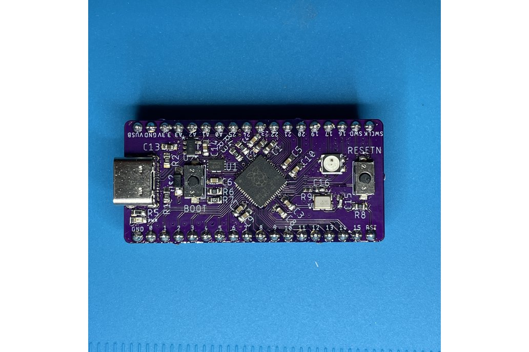 BREAD 2040 - A Breadboard Loving RP2040 Dev Board 1