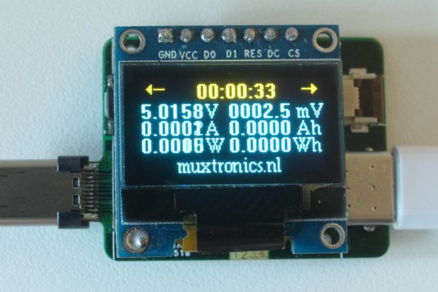 USB type-C power meter (5-digit precision)