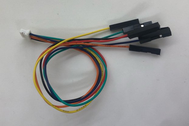 6pin JST-SH 1.0 to 6x 1pin DuPont cable
