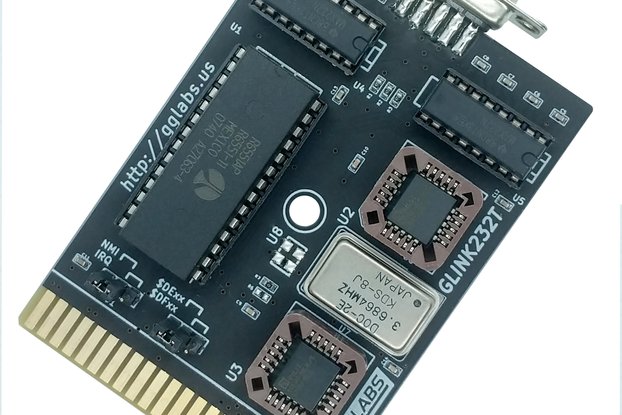 GLINK 232T - High Speed UART Cartridge for C64/128