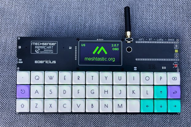 MechSenger - Meshtastic with mechanical keyboard