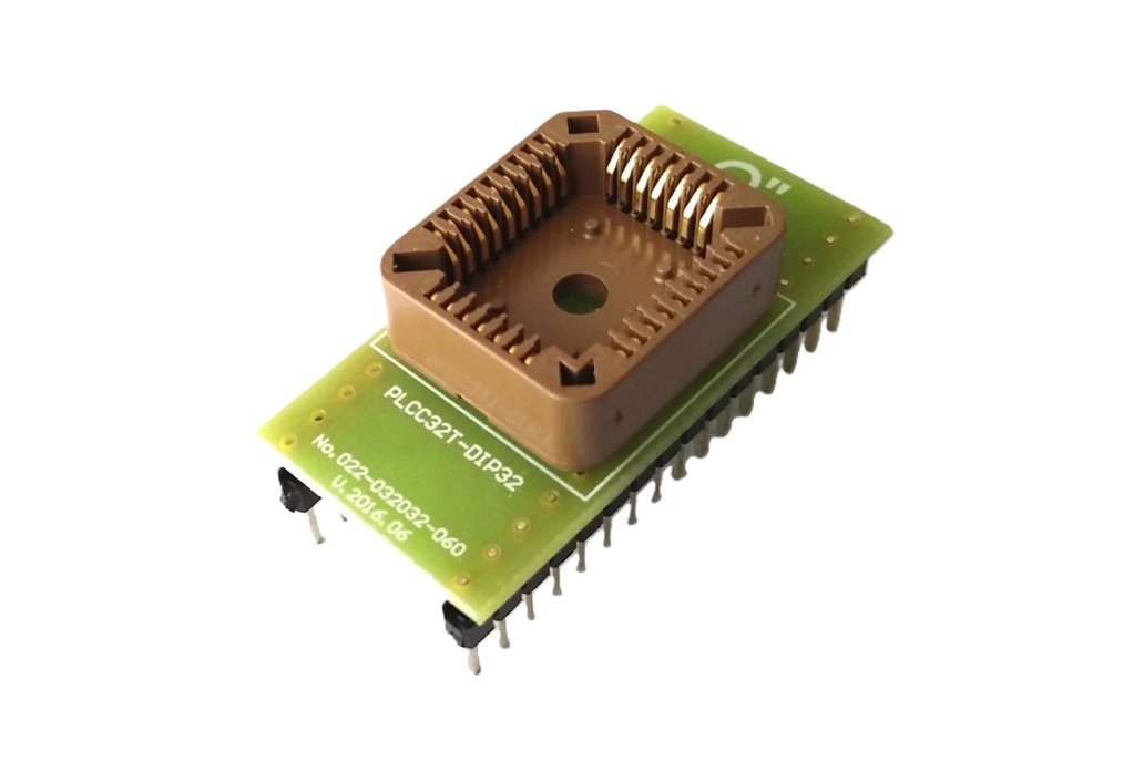 Adapter PLCC32T to DIP32 0.6". 1