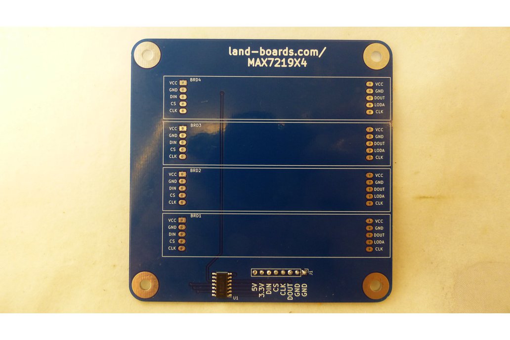 32 Digit LED card (MAX7219X4) 1