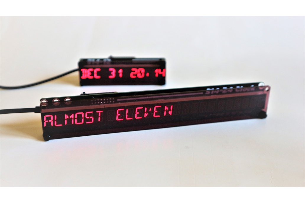 S14Clock LED Word Clock Kit (24 Characters) 1
