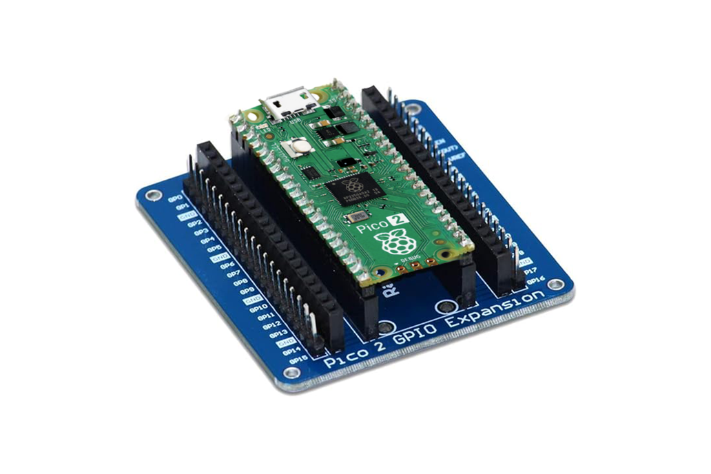 Raspberry Pi Pico GPIO Expansion Board with Pico 2 1
