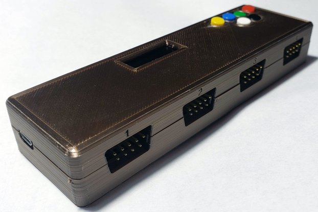 4 Port USB Adapter for Atari Joysticks and more
