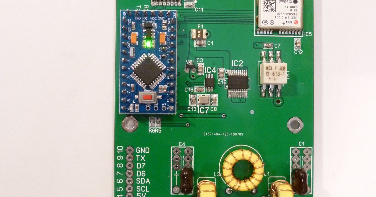 WSPR Transmitter with GPS (WSPRTX_LP1) from ZachTek on Tindie
