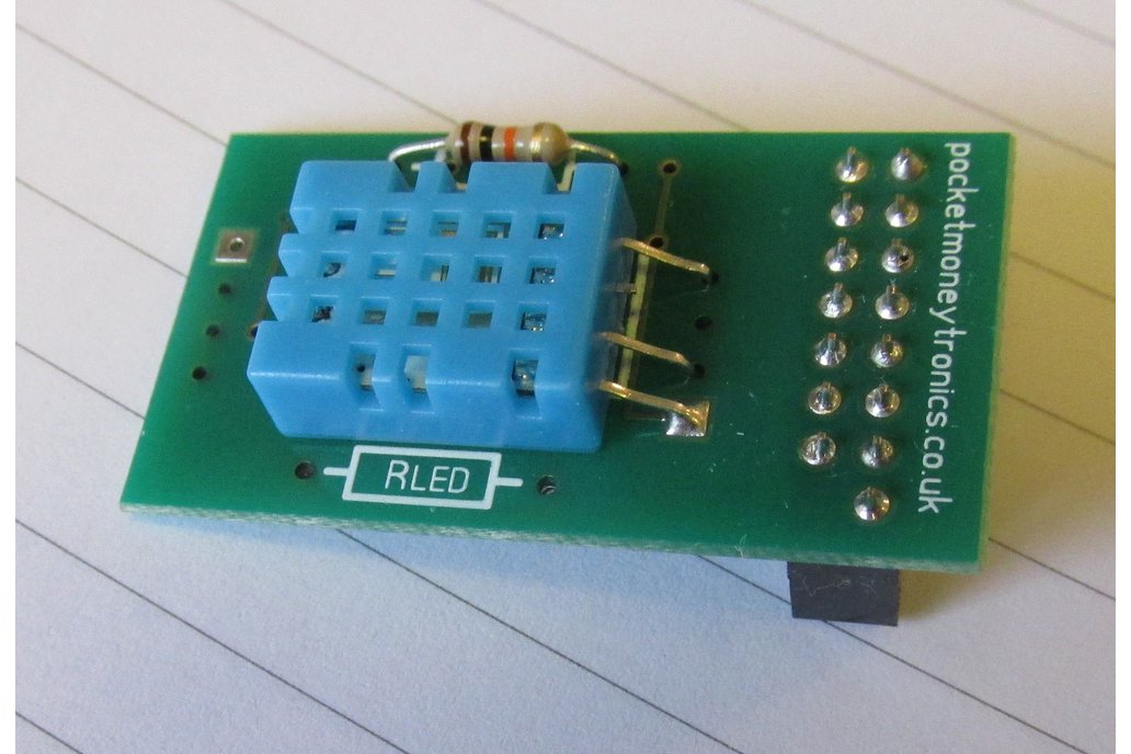 DHT11 temp. & humidity sensor kit for Raspberry Pi 1