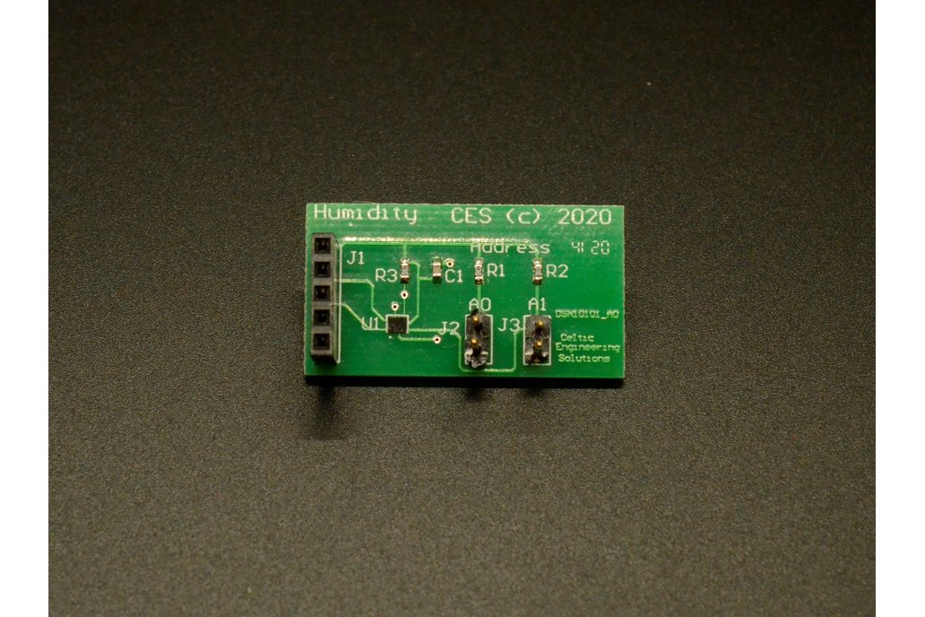 I2C Humidity board (With Arduino Code!) 1