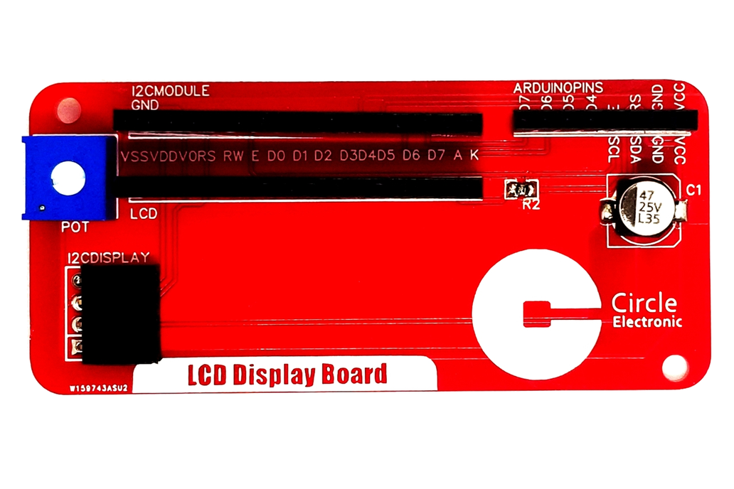 Circle LCD Board 1