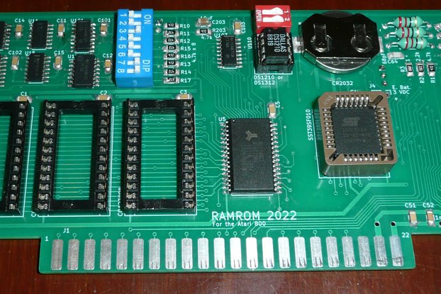 Atari 800 RAMROM 2024 Personality Card