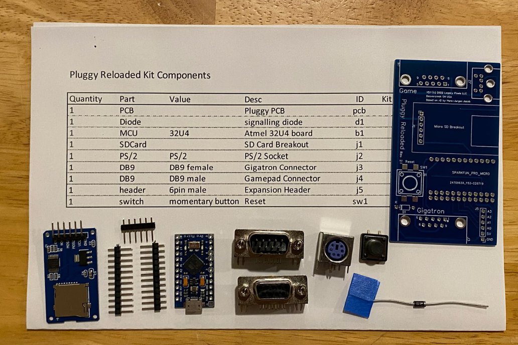 Gigatron Pluggy McPlugface Reloaded Interface Kit 1