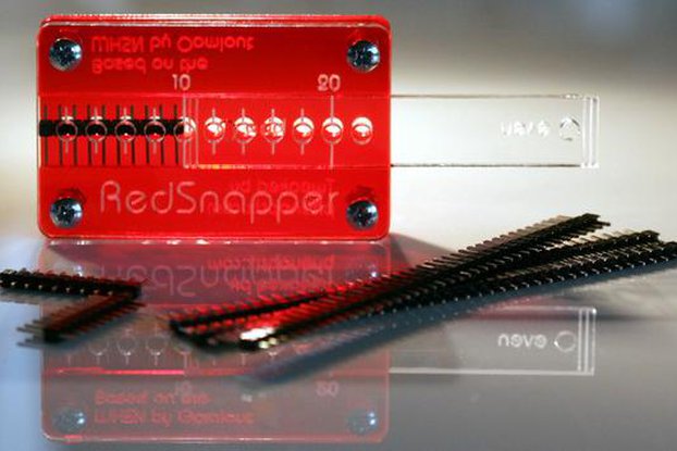 RedSnapper - The Compact and Precise Pin Header Adjustment Tool - 2.54mm Pitch