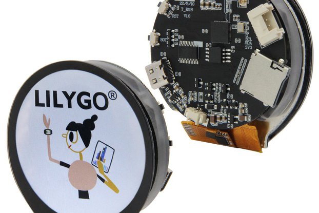 LILYGO® T-RGB ESP32-S3 2.1 inch Round Display LCD