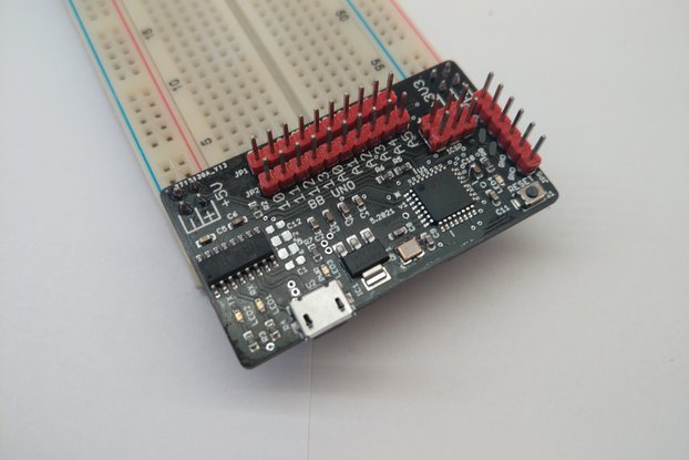 Breadboard Arduino UNO clone