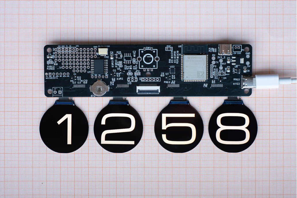 QuadClock PCB 1