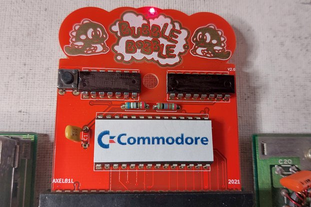 BUBBLE BOBBLE Cartridge for C64/C128