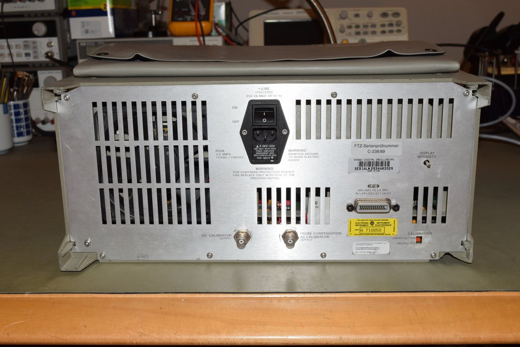 HP 54502A 400 MHz Digital Oscilloscope 400MS/s 1