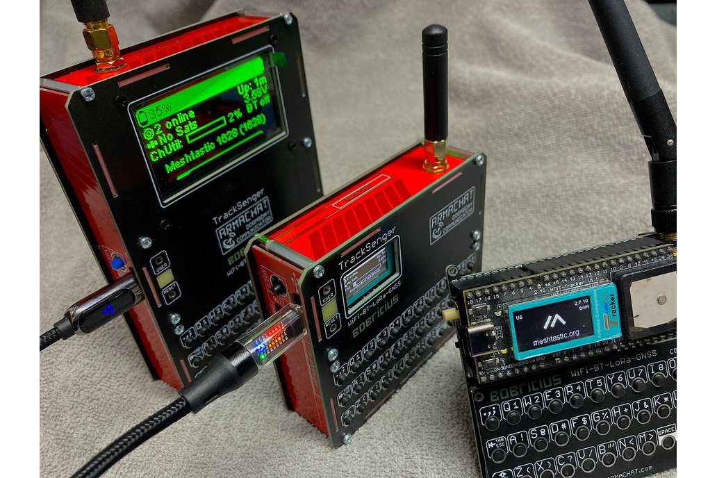 TrackSenger - Armachat Meshtastic WiFi-LoRa-BT-GPS 1
